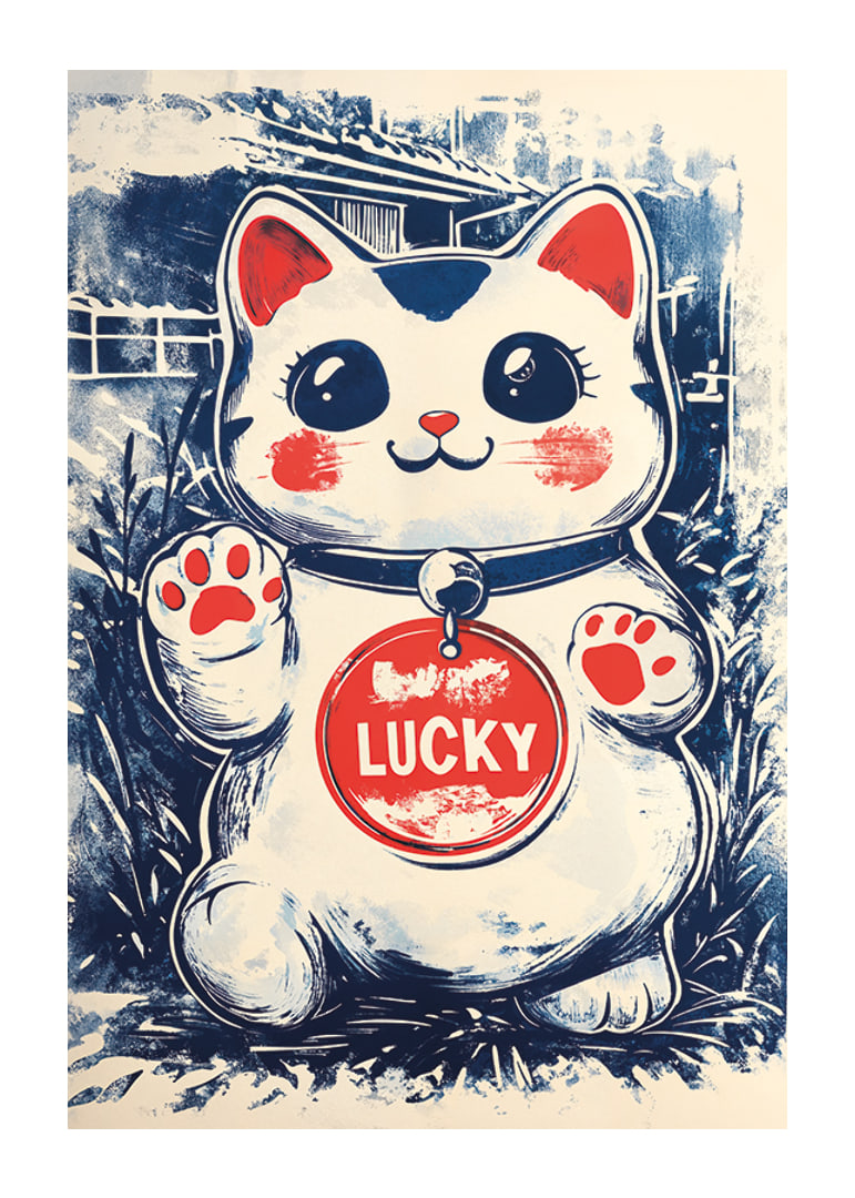 Charming and playful lucky cat that spreads joy-12