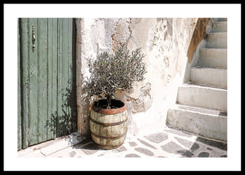 Poster Vintage Courtyard