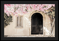 Mjuk ro under blommande rosa skydd-4