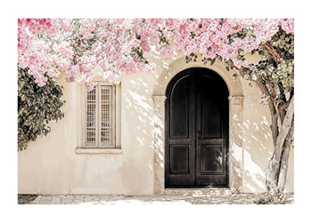 Poster Pink Petal Haven