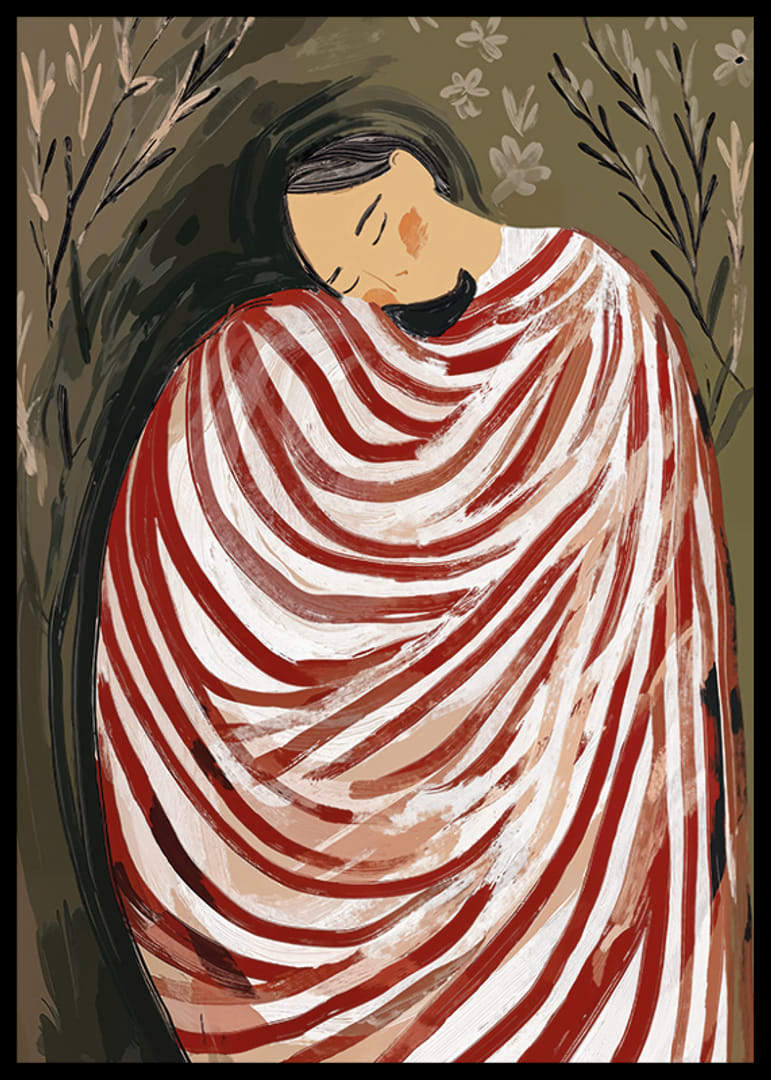 Comfort Cocoon Poster | Oljemålningar | Gallerix.se