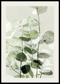 Calm green leaves create a harmonious atmosphere-2