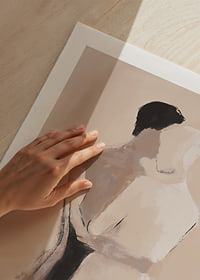 Two silhouettes embraced in a moment of timeless beauty-9