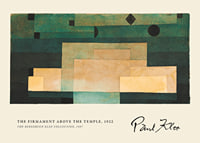 Das Firmament über dem Tempel von Paul Klee-1