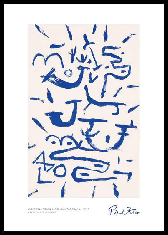 Creeping and Tree-Ending By Paul Klee-12