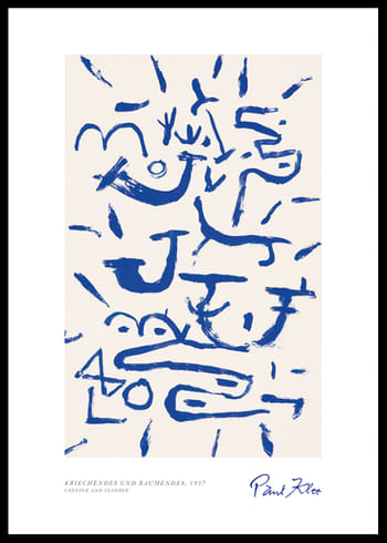 Poster Kriechendes Und Baumendes By Paul Klee