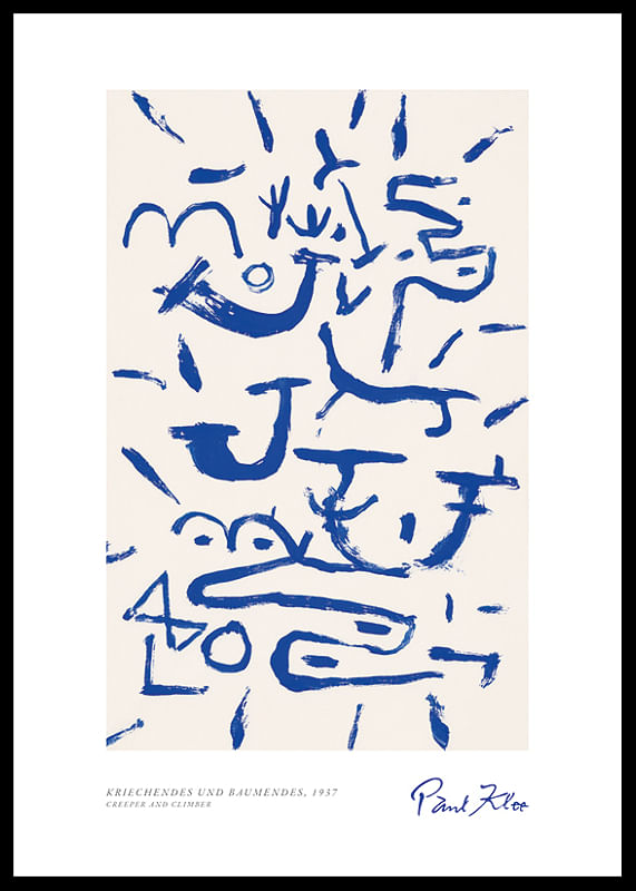 Târându-se și sfârșitul copacilor de Paul Klee-12