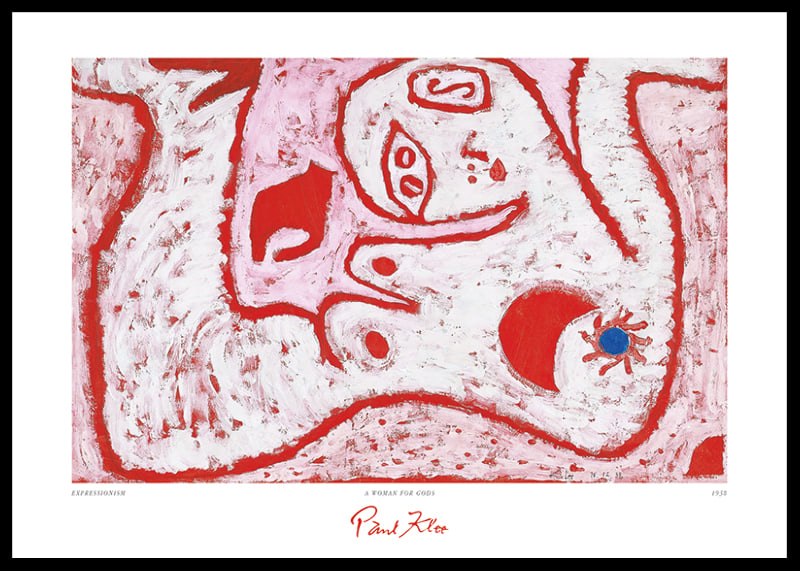 A Woman For Gods By Paul Klee-12
