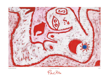 Poster A Woman For Gods By Paul Klee