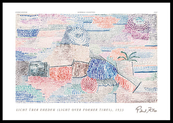 Poster Licht über Ehedem By Paul Klee