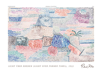 Affiche Licht über Ehedem By Paul Klee