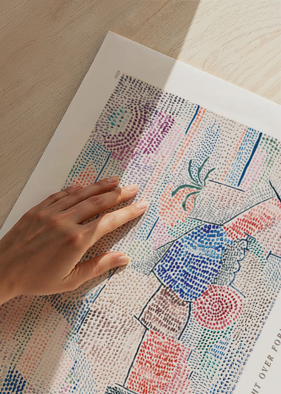 Lumină peste trecut de Paul Klee-12