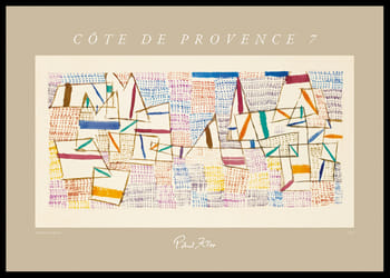 Plakat Côte De Provence 7 By Paul Klee