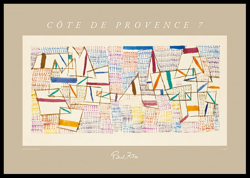 Côte de Provence 7 de Paul Klee-12