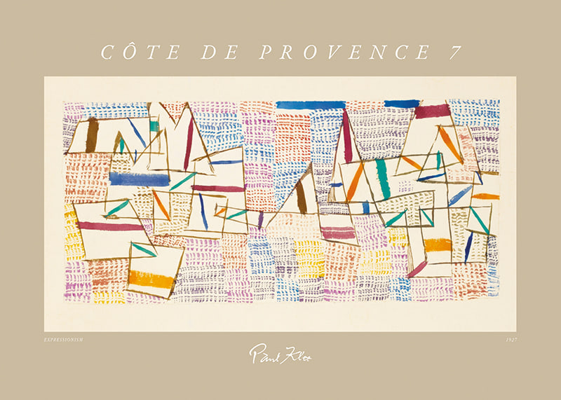 Côte de Provence 7 by Paul Klee-12