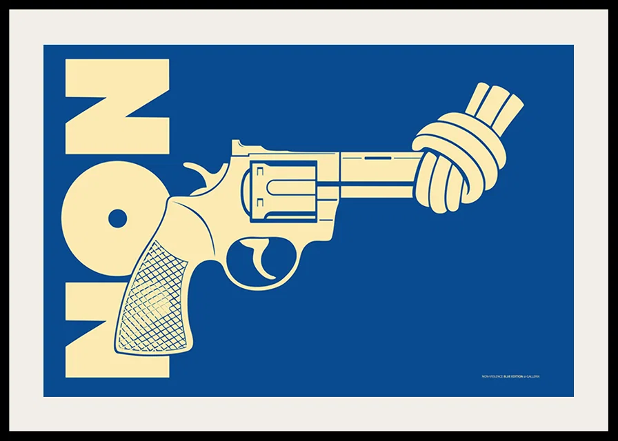 Non-Violence Vintage Blue Edition-12