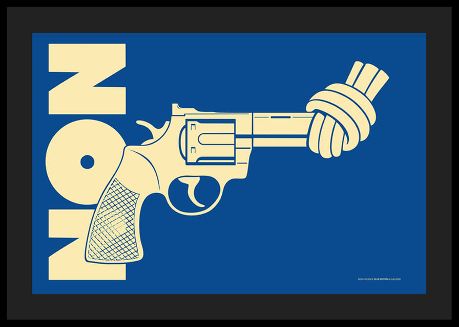 Non-Violence Vintage Blue Edition-12