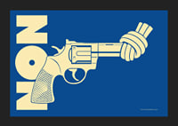 Non-Violence Vintage Blue Edition-5
