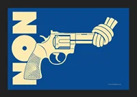Non-Violence Vintage Blue Edition-5