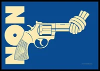 Non-Violence Vintage Blue Edition-6