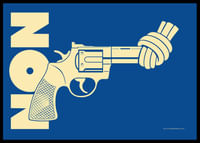 Non-Violence Vintage Blue Edition-2