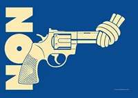 Non-Violence Vintage Blue Edition-7