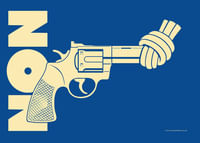 Non-Violence Vintage Blue Edition-3