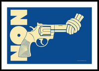Non-Violence Vintage Blue Edition-0