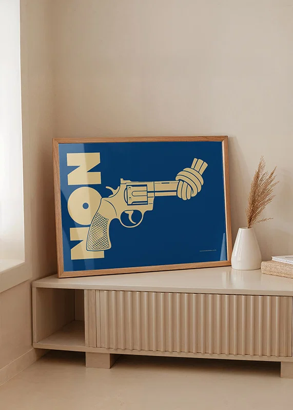 Non-Violence Vintage Blue Edition-12