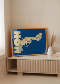 Non-Violence Vintage Blue Edition-4