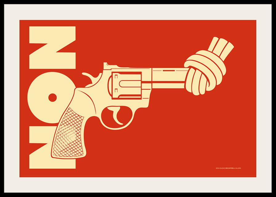 Non-Violence Vintage Red Edition-12