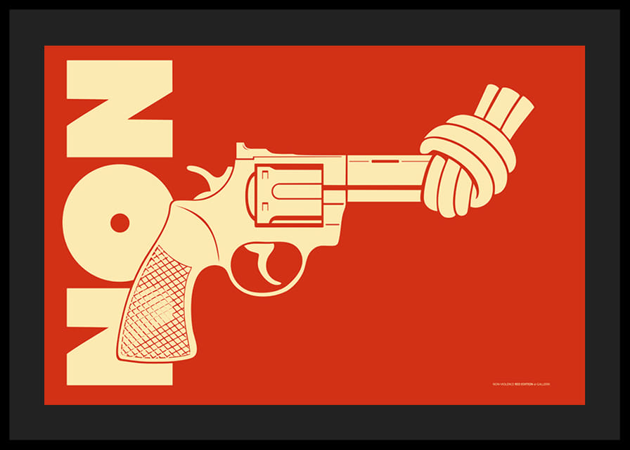 Non-Violence Vintage Red Edition-12