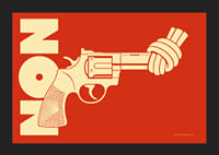 Non-Violence Vintage Red Edition-5