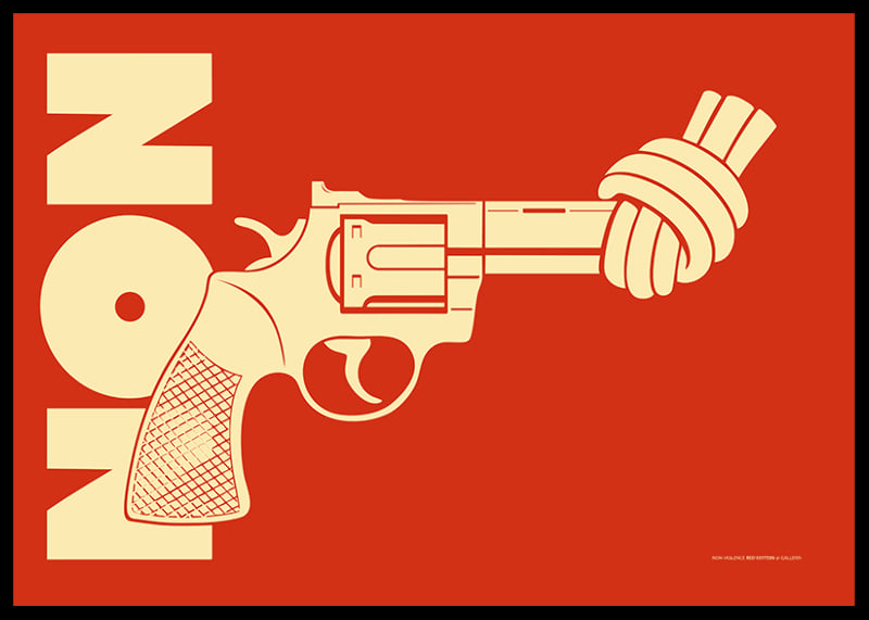 Non-Violence Vintage Red Edition-12