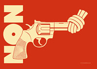 Non-Violence Vintage Red Edition-7