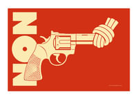 Non-Violence Vintage Red Edition-1
