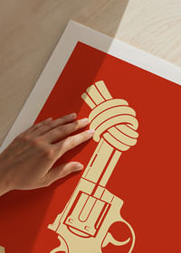 Non-Violence Vintage Red Edition-5
