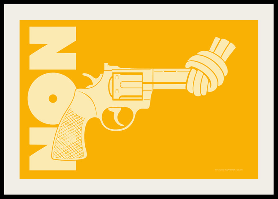 Non-Violence Vintage Yellow Edition-12