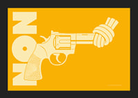 Non-Violence Vintage Yellow Edition-5