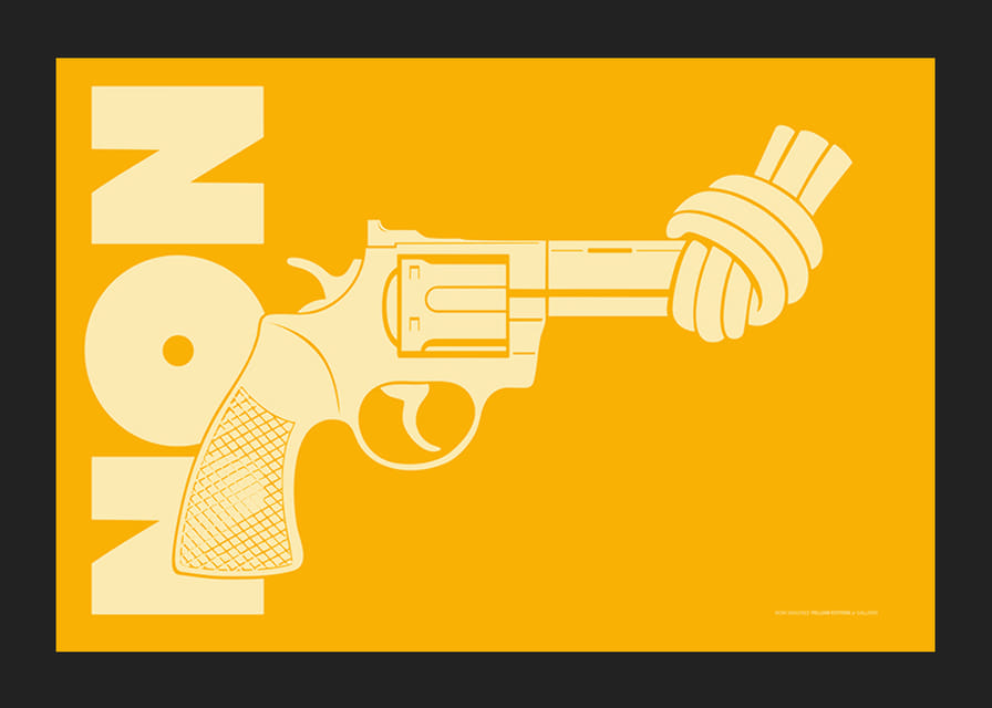 Non-Violence Vintage Yellow Edition-12