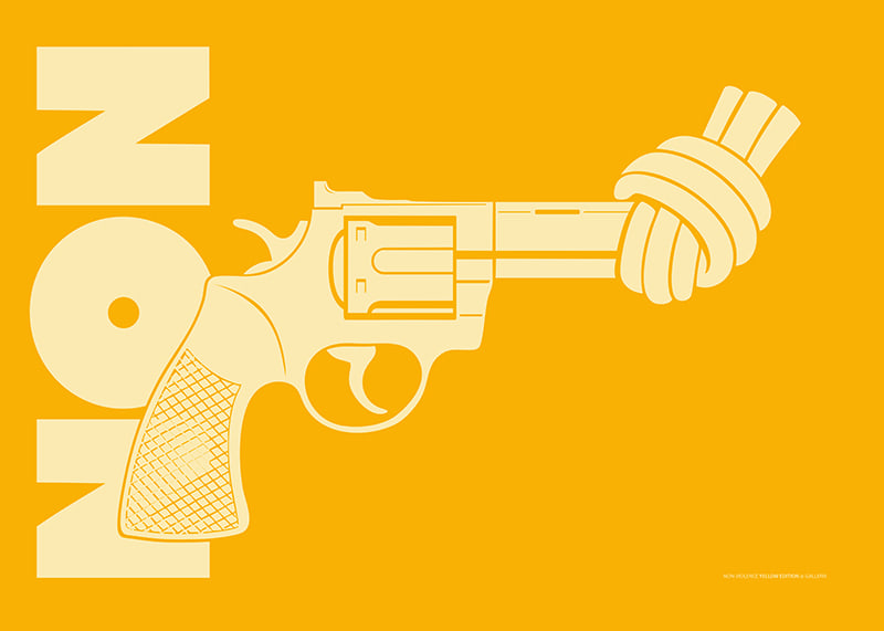 Non-Violence Vintage Yellow Edition-12