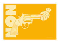 Non-Violence Vintage Yellow Edition-1