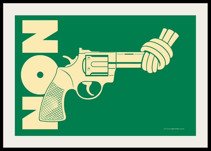 Non-Violence Vintage Green Edition-12
