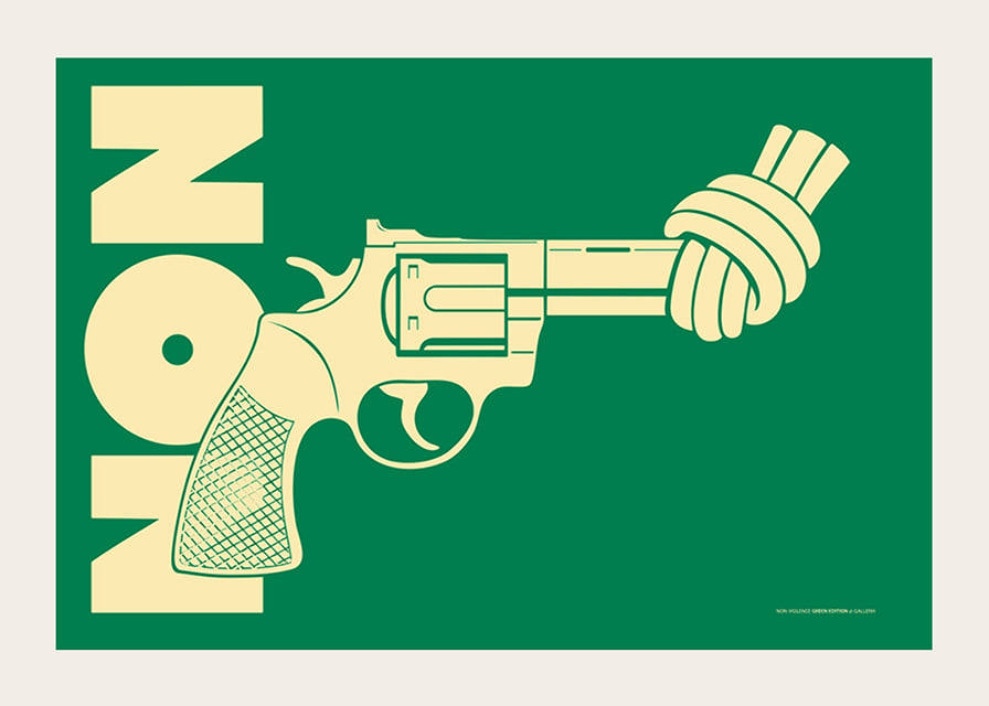 Non-Violence Vintage Green Edition-12