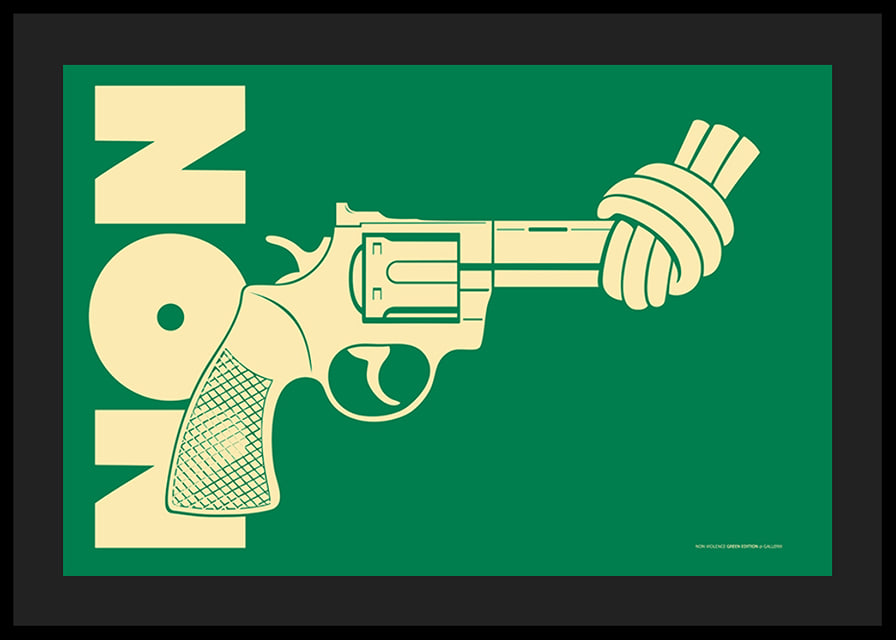 Non-Violence Vintage Green Edition-12