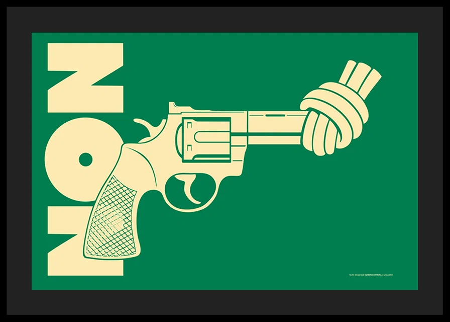 Non-Violence Vintage Green Edition-12