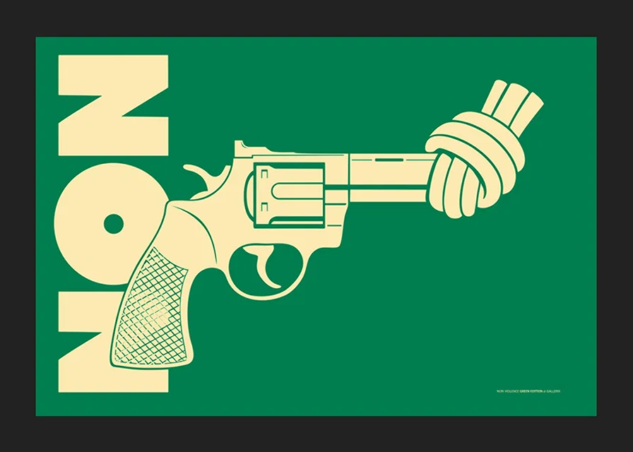 Non-Violence Vintage Green Edition-12