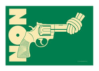 Non-Violence Vintage Green Edition-1