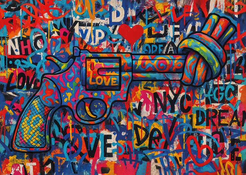 Graffiti For Non-Violence-12