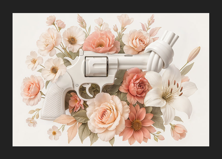 Non-Violence In Bloom White Edition-12